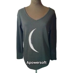 Crescent moon long sleeve